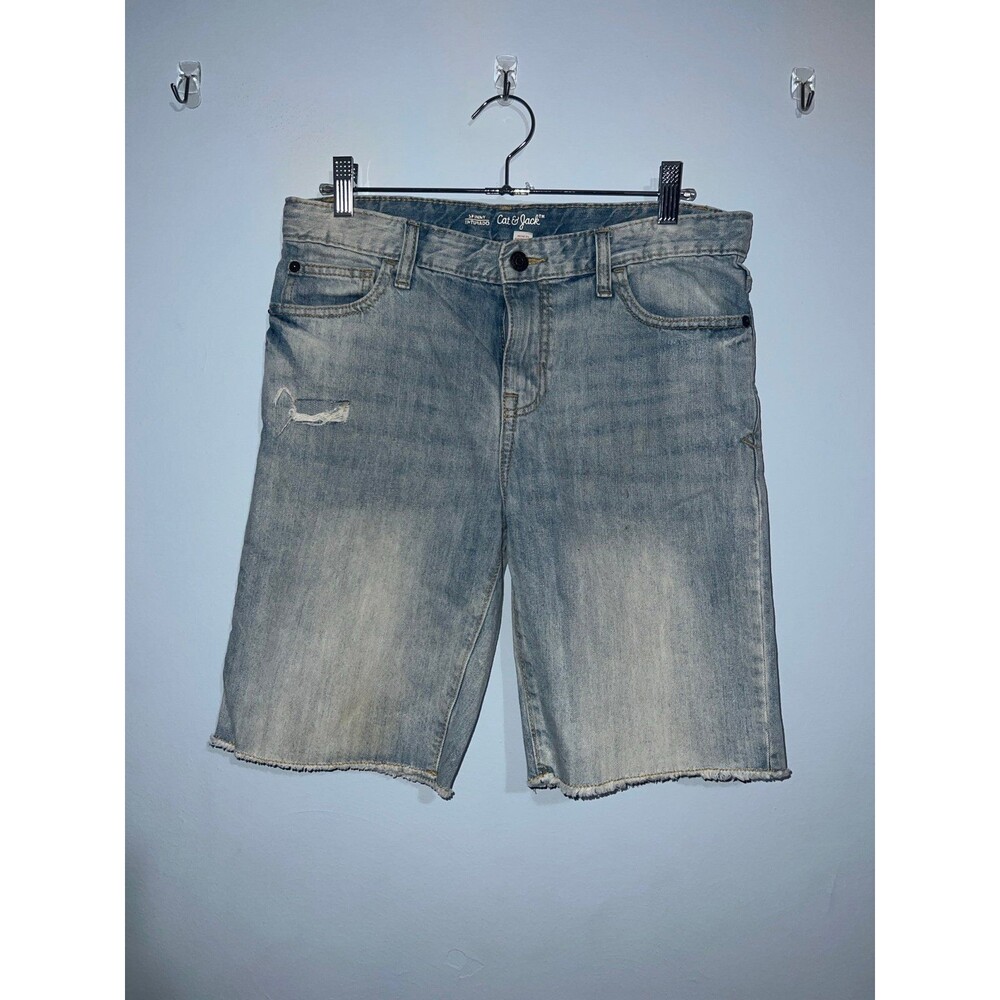 Cat & Jack Boys Distressed Denim Shorts